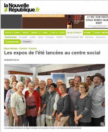 Expo Coulon Juin 2015